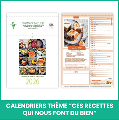 2026 thème "Ces recettes qui nous font du bien"