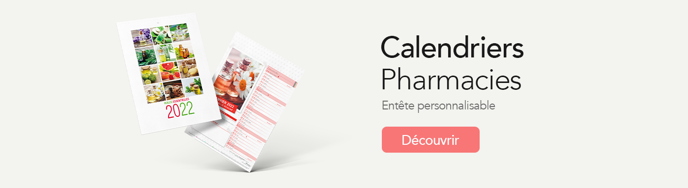 Impression calendriers pharmacies
